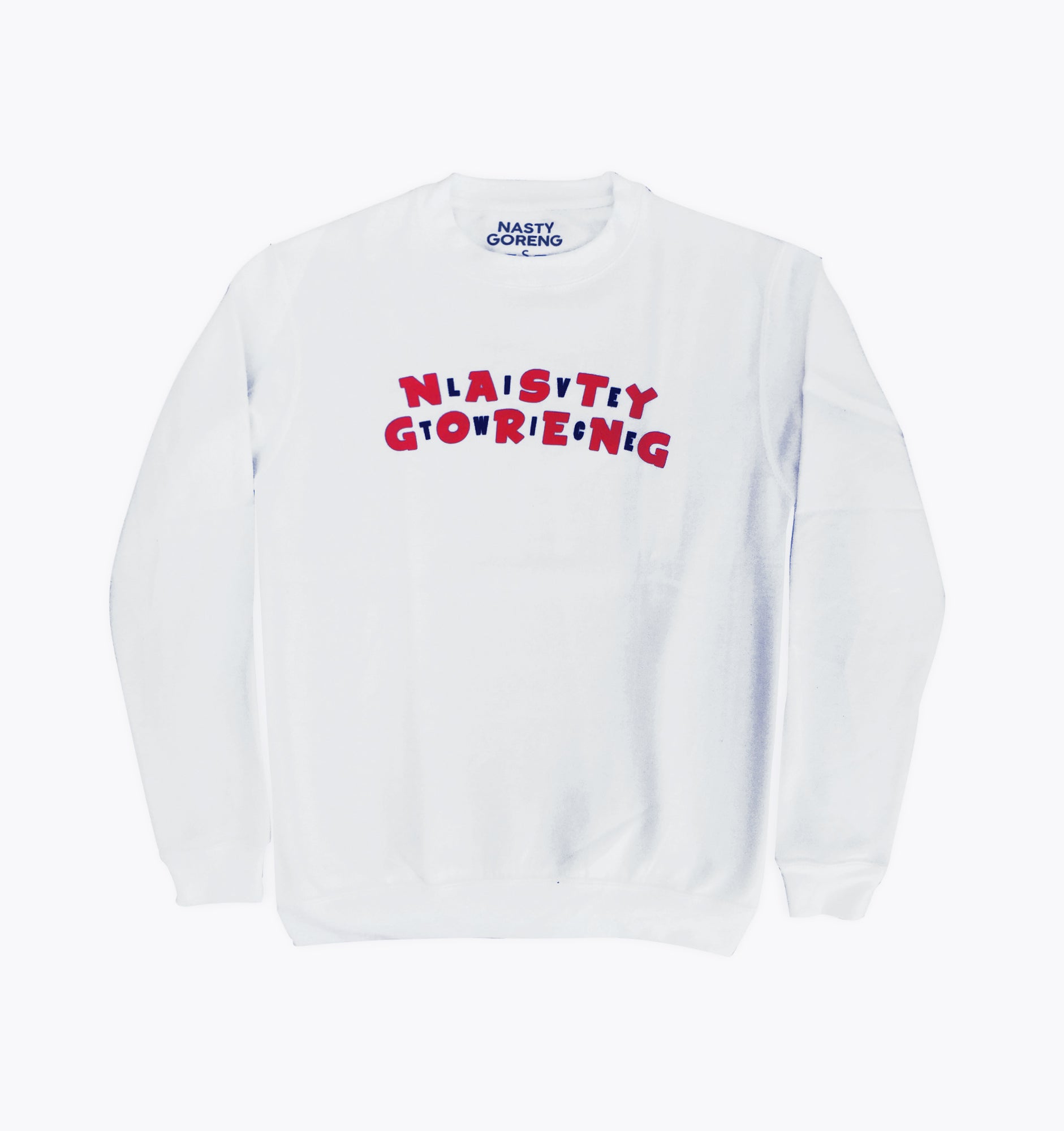 "Live Twice" White Sweatshirt